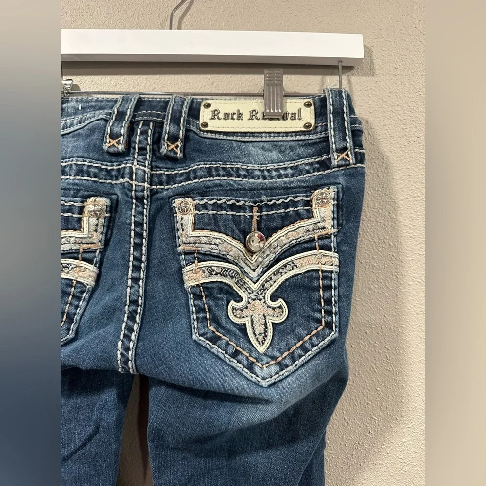 Rock Revival Iselin Capri Size 25 - Picture 4 of 8